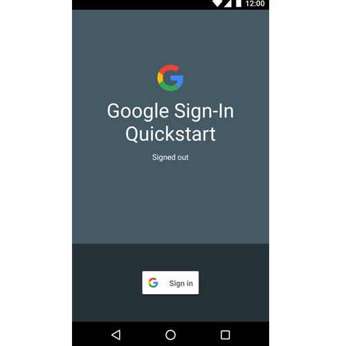 Google Integration with Android Application