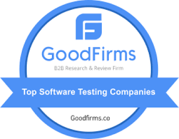 Goodfirms rewarded top software testing company