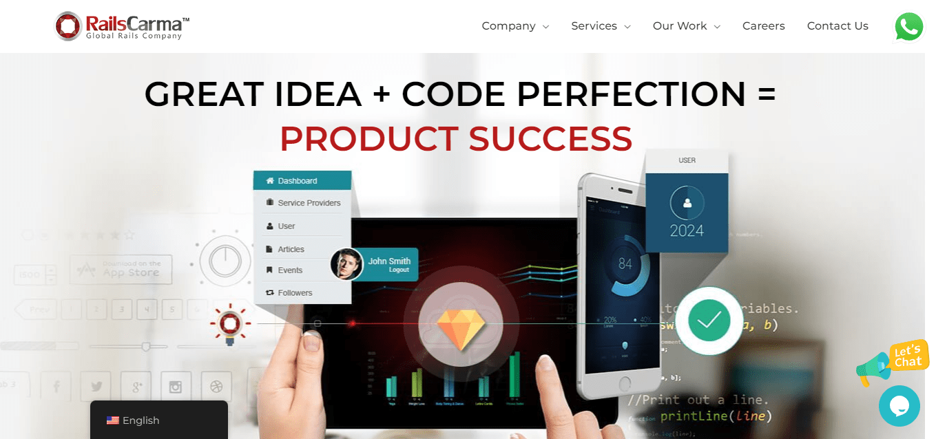 ruby on rails developers